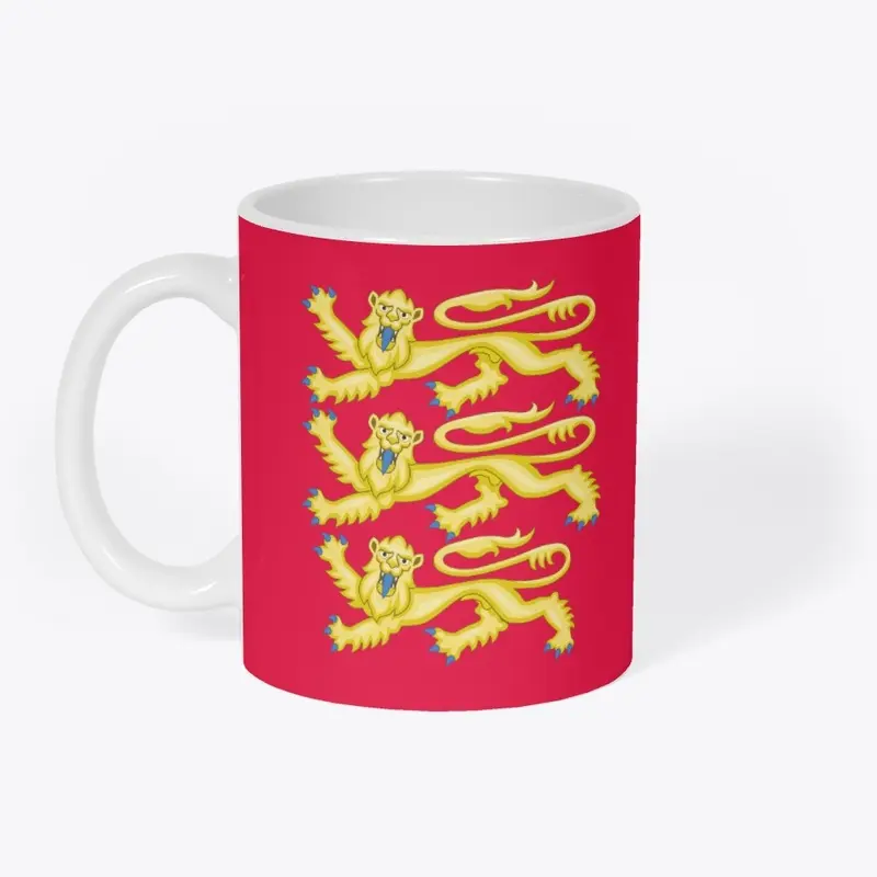 Lionheart English Coat of Arms Mug